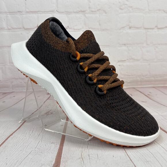Allbirds Tree Dasher 2 Rich Earth Brown Blizzard Sole Running Shoes Women’s Sz 6 - Picture 1 of 11